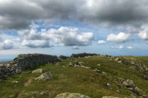 Summit cairn