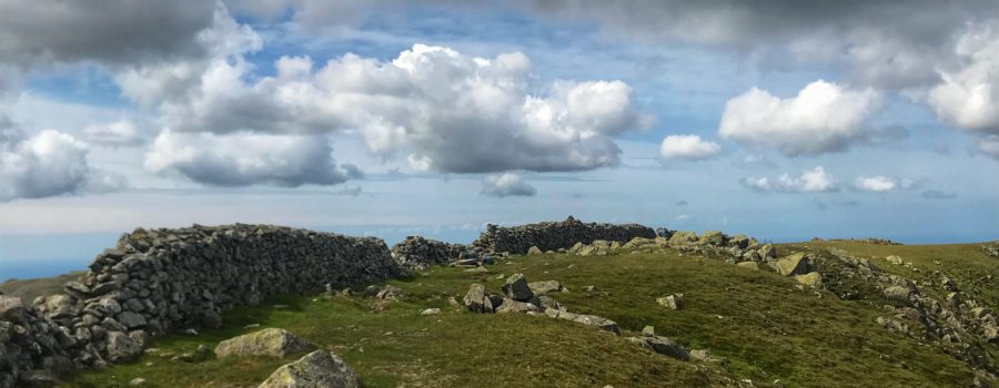 Summit cairn